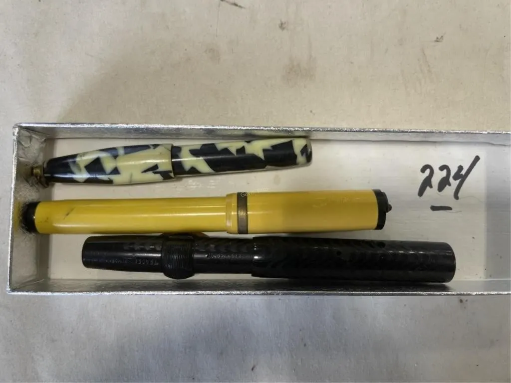 (3) Fountain Pens