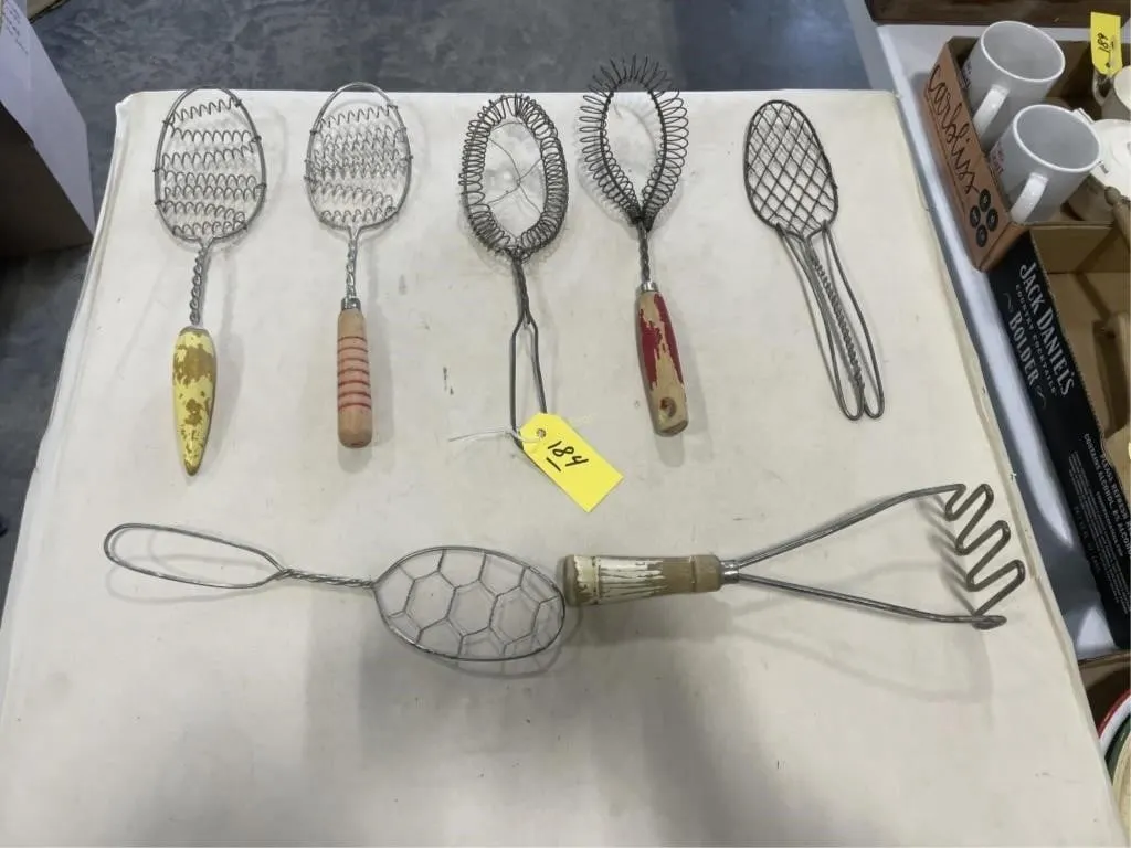 Vintage Kitchen Wire Utensils
