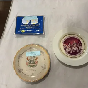 Apollo 11, Challenger & WWI Plates