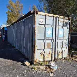 Maersk 40' Shipping Container with Fencing Materials
 UNRESERVED