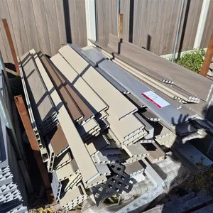 Assorted Vinyl Exterior Fencing Panels w/ Racking
 UNRESERVED