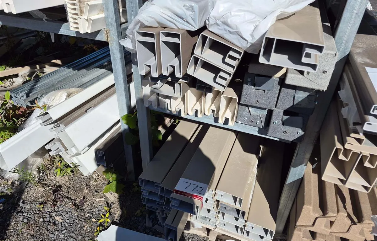 Assorted Vinyl Extrusion Profiles
UNRESERVED