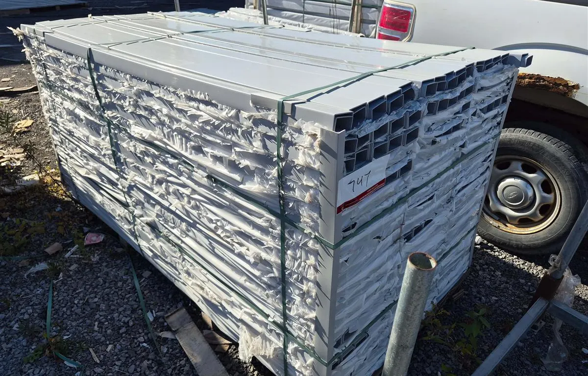 Palletized PVC Rectangular Tube Extrusions
UNRESERVED