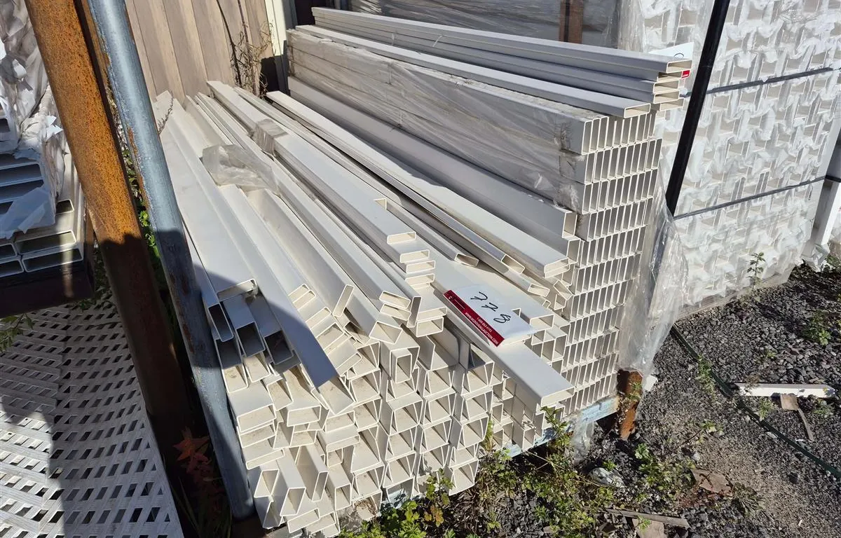 White Extruded Trim Profiles w/ Racking
UNRESERVED