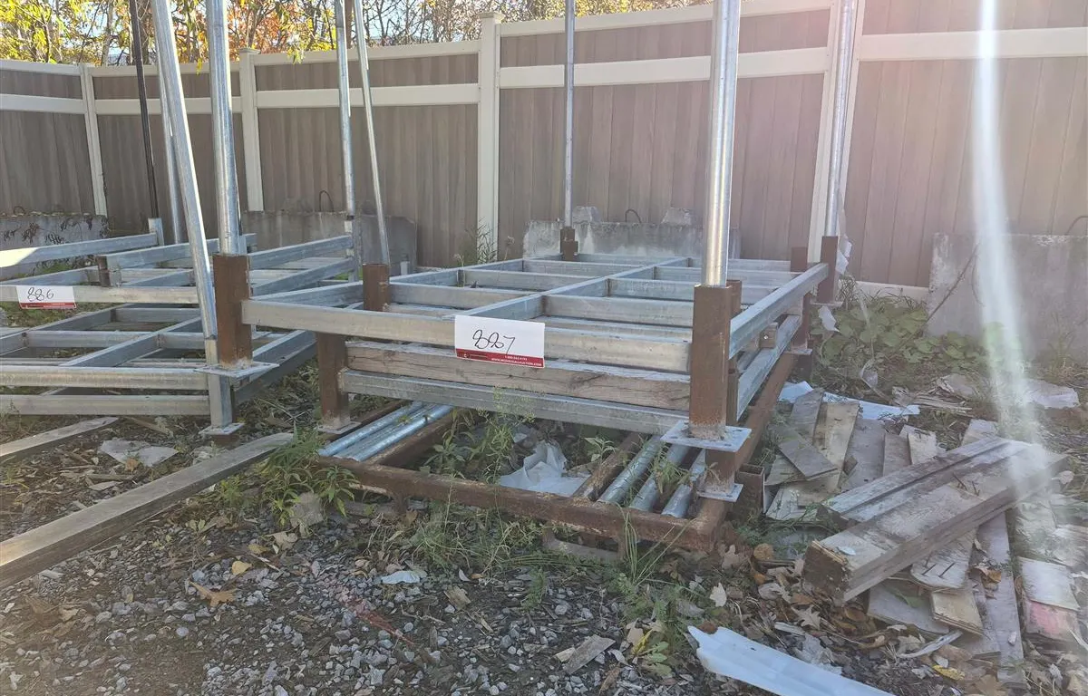 Multiple Steel Storage Racks With Posts
UNRESERVED
