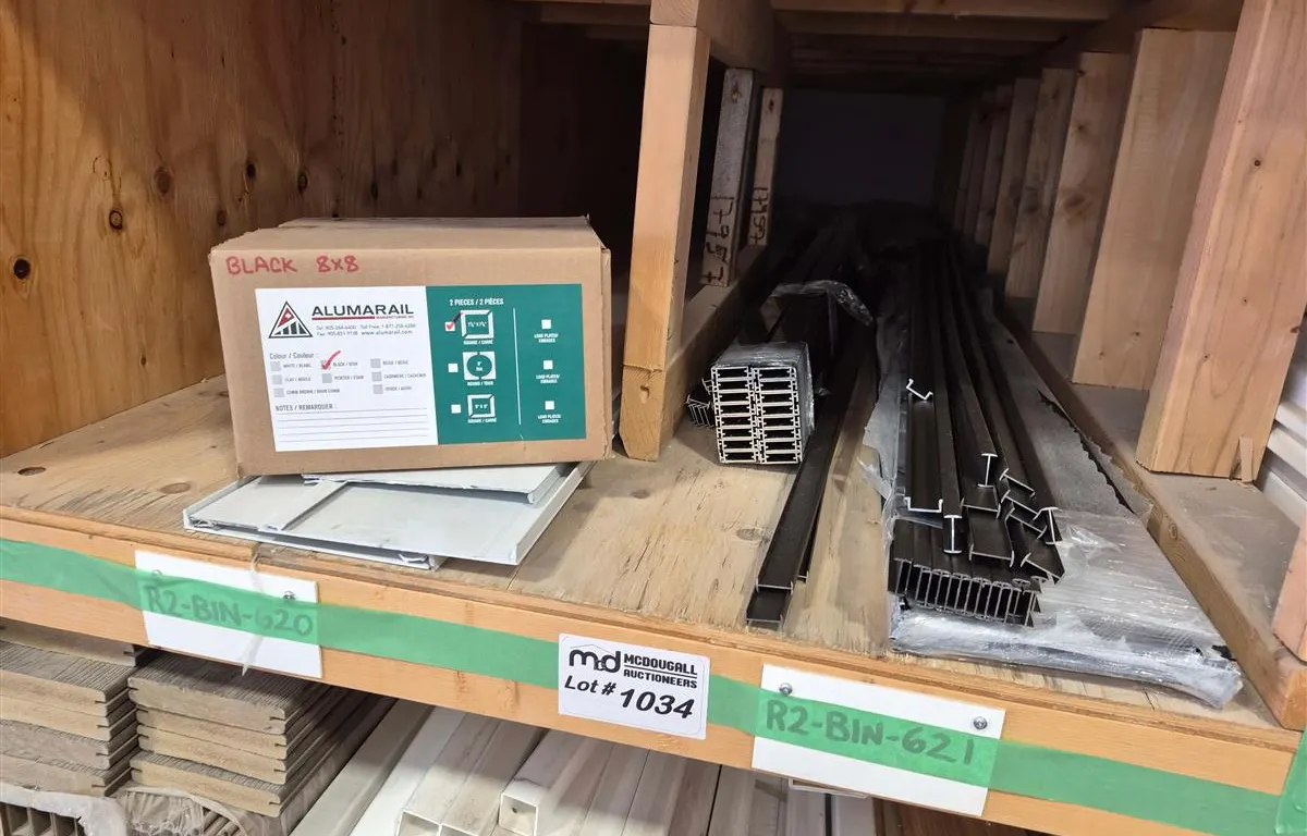 Alumarail Black Aluminum Railing Components
UNRESERVED