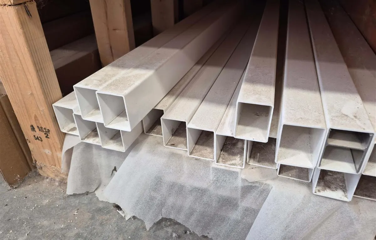 Assorted White PVC Rectangular Tubing
UNRESERVED