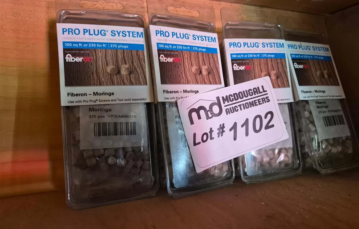 Fiberon Pro Plug System Moringa Deck Plugs
UNRESERVED