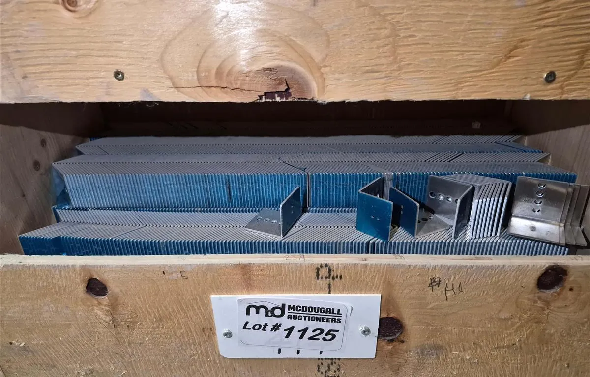 Bulk Galvanized Steel Angle Brackets
UNRESERVED