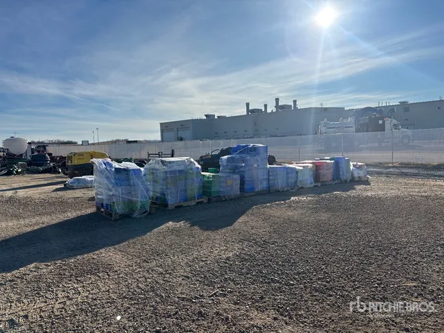 Quantity of (9) Pallets of Storage bins