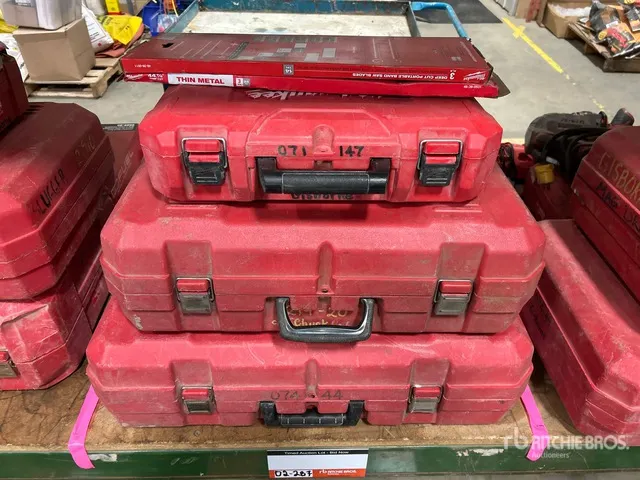 Quantity of Milwaukee Cordless Tools