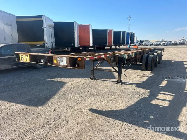 2009 Max atlas Tri/A 40 ft Container Trailer