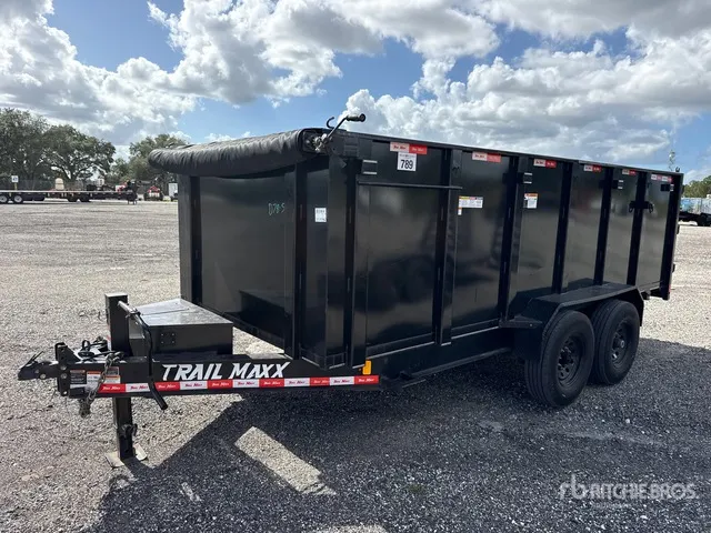 2025 Trail Maxx DT27 16 ft T/A Dump Utility Trailer