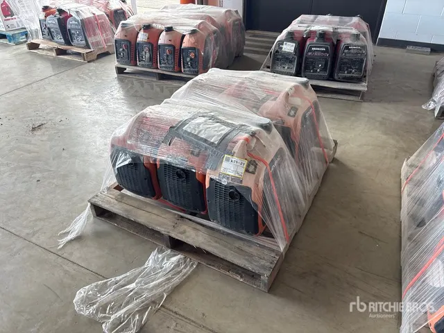 Quantity of (6) Portable Generator Set