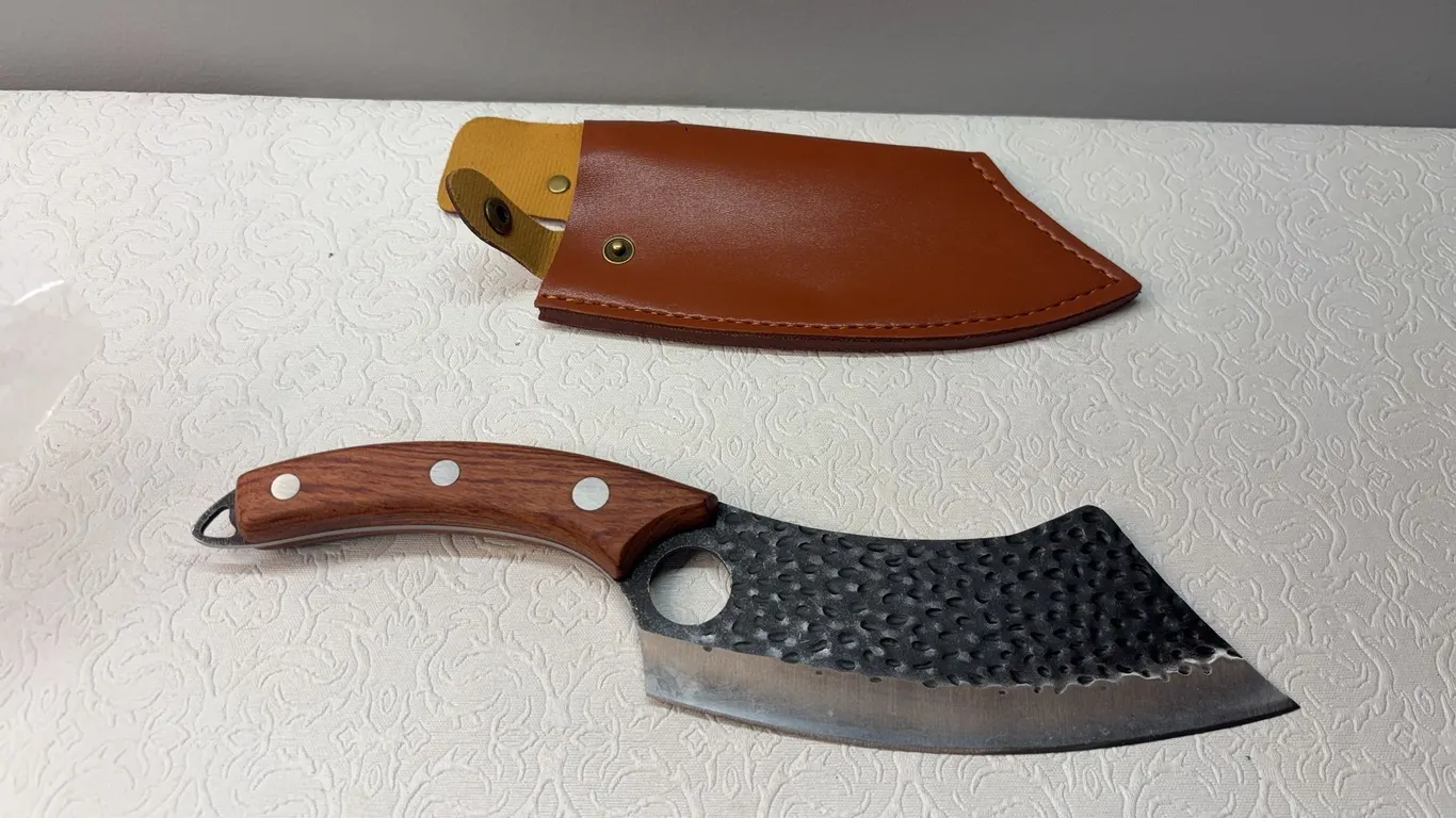 Meat Cleaver W/ Sheath