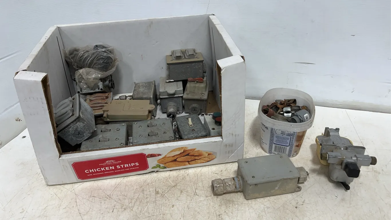 Box Of Electrical Supplies