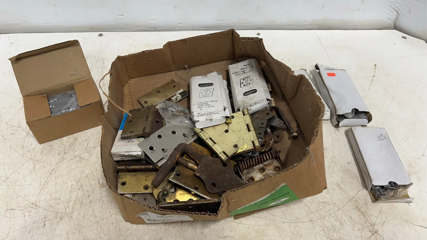 Box Of Door Hinges