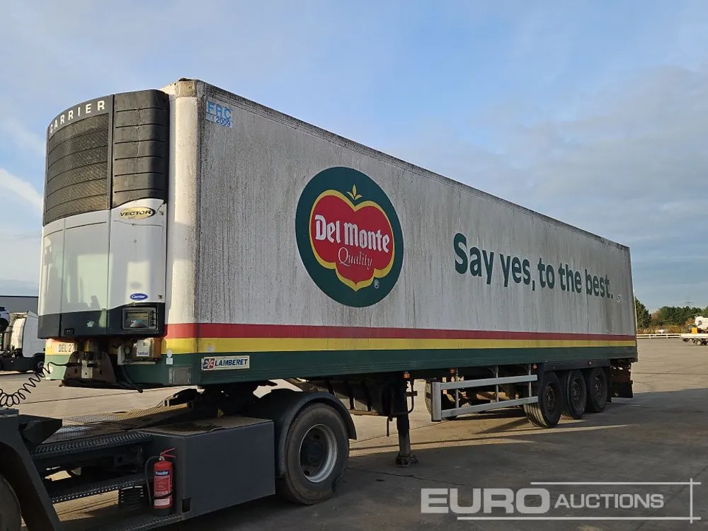 2003 Lamberet Tri Axle Refrigeration Trailer