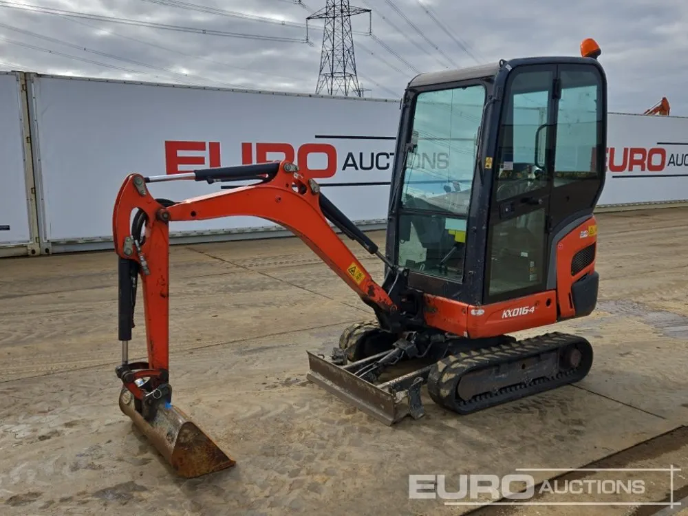 2018 Kubota KX016-4