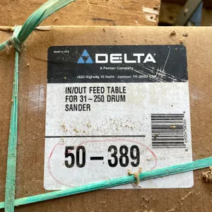 Delta In/Out Feed Table
