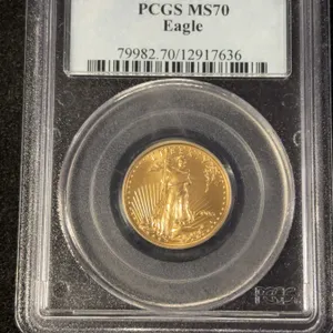 2006-W $10 Gold Eagle PCGS MS70 8.483 g 22k