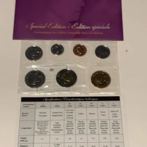2003 Canada Uncirculated Coin Set Special Edition