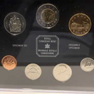2001 Royal Canadian Mint Specimen Coin Set