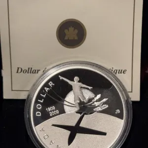 2009 RCM Sterling Silver Flight Proof Dollar