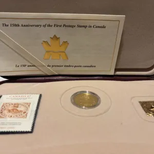 2001 RCM 3c Silver Coin Set, 150th Anniversary