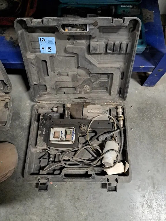 Evolution Magnetic Drill Press with Carrying Case