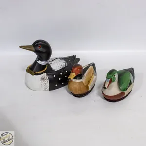 LOON BANK DUCK PIGGY BANK