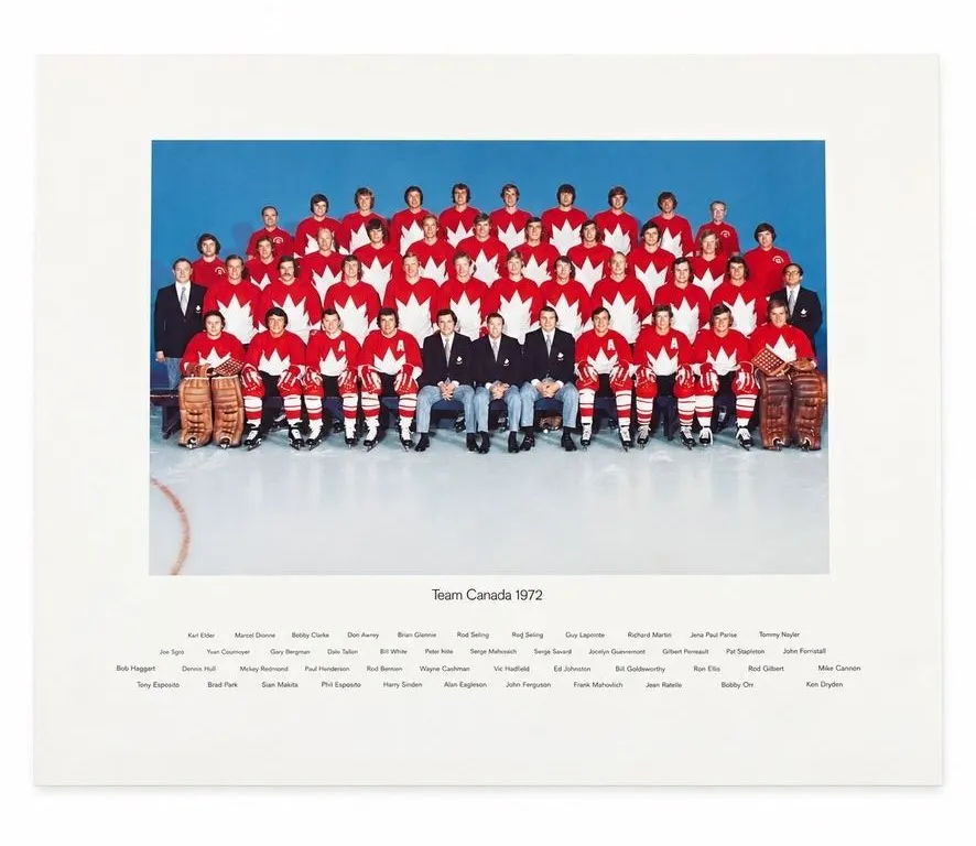 TEAM CANADA 1972 SUMMIT SERIES PRINT 16X20