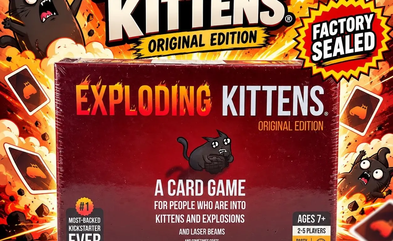 NEW EXPLODING KITTENS ORIGINAL CARD GAME