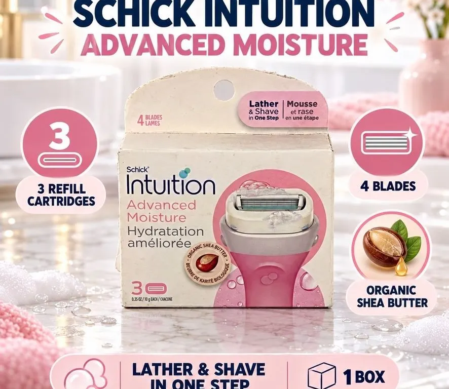 SCHICK INTUITION ADVANCED MOISTURE REFILLS