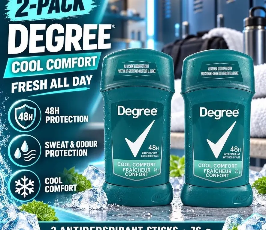 2 DEGREE COOL COMFORT STICKS 76G
