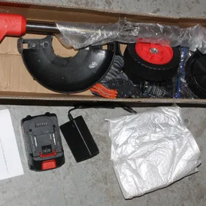 NEW UNBUILT CHARGED ELECTRIC MOWER IN BOX