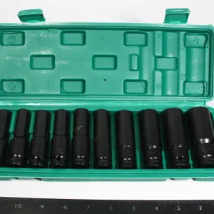 NEW GENERIC HEAVY DUTY DEEP SOCKET SET