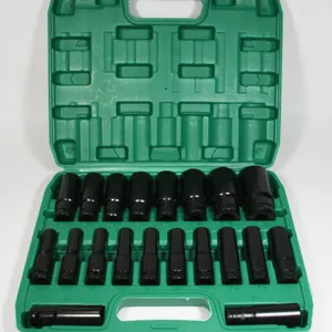 NEW GENERIC 20PC HEAVY DUTY DEEP SOCKET SET