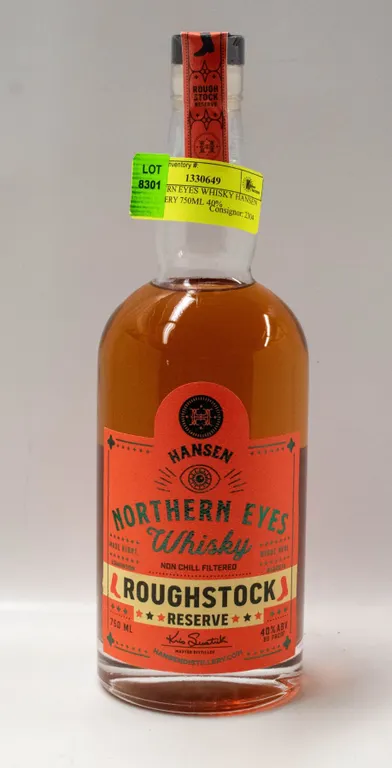 NORTHERN EYES WHISKY HANSEN DISTILLERY 750ML 40%