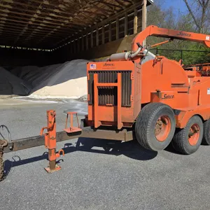 (#3) Salsco Tow-Behind Wood Chipper – Auto Feed System