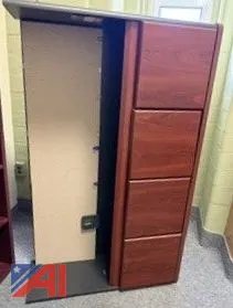 Wood Hutch