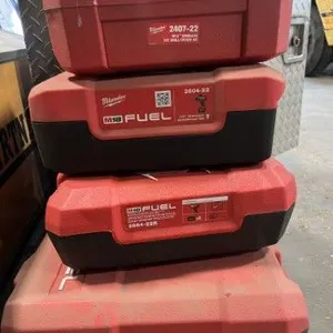 Empty Milwaukee Storage Boxes