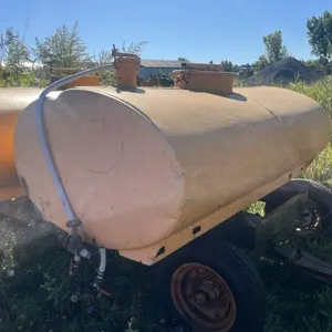 (2) Aluminum Water Tanks