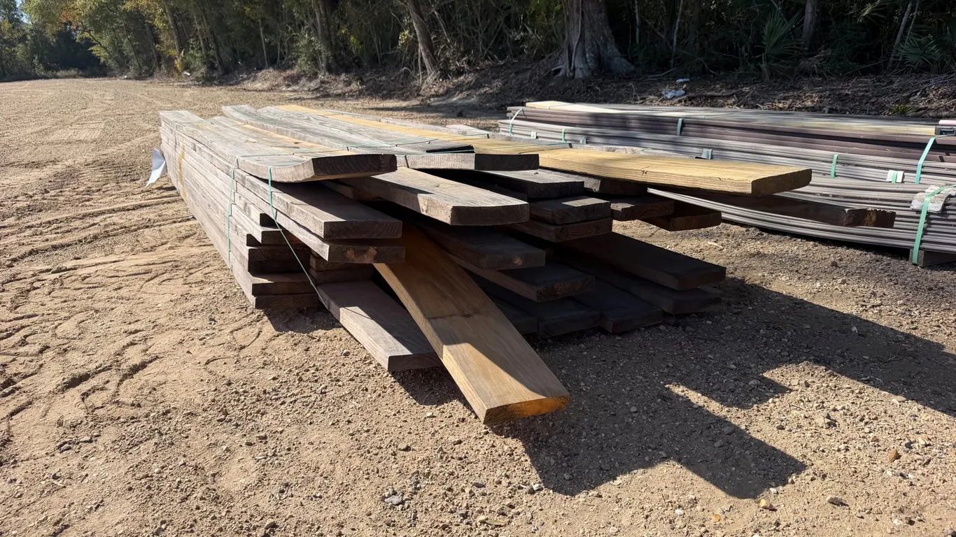 VARIOUS WOOD PLANKS