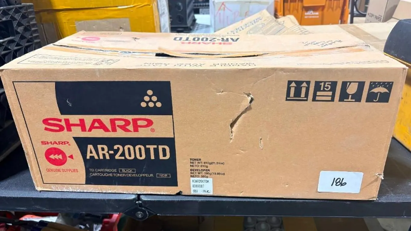 Sharp AR-200TD Black Toner and Developer Cartridge