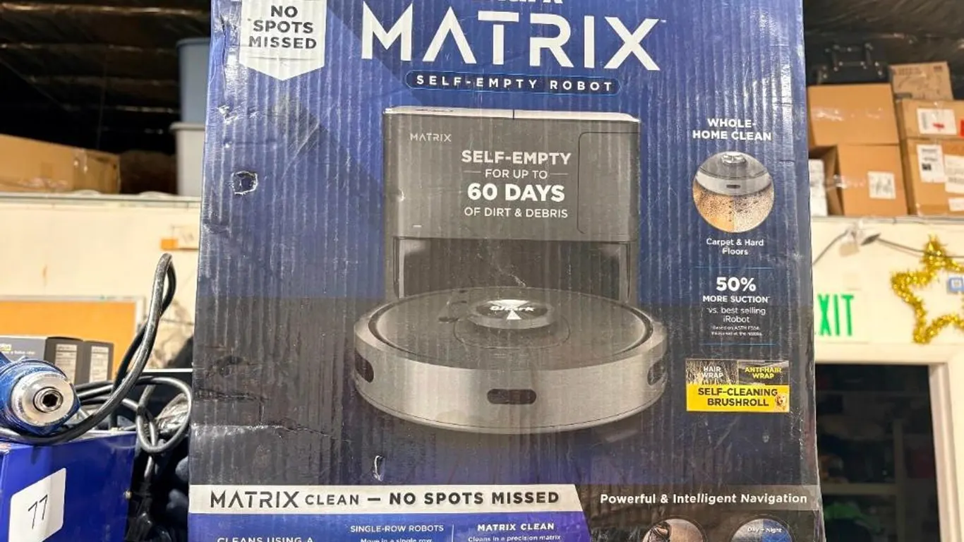 Shark Matrix Self-Empty Robot Vacuum