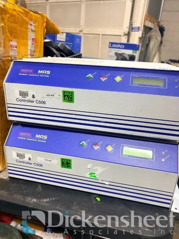 Lot of (2) Gerstel Modular Analytical Systems Controller C506 Units