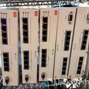 Lot of (5) RAD RICi-4T1 Fast Ethernet ov 4zT1 Network Termination Units