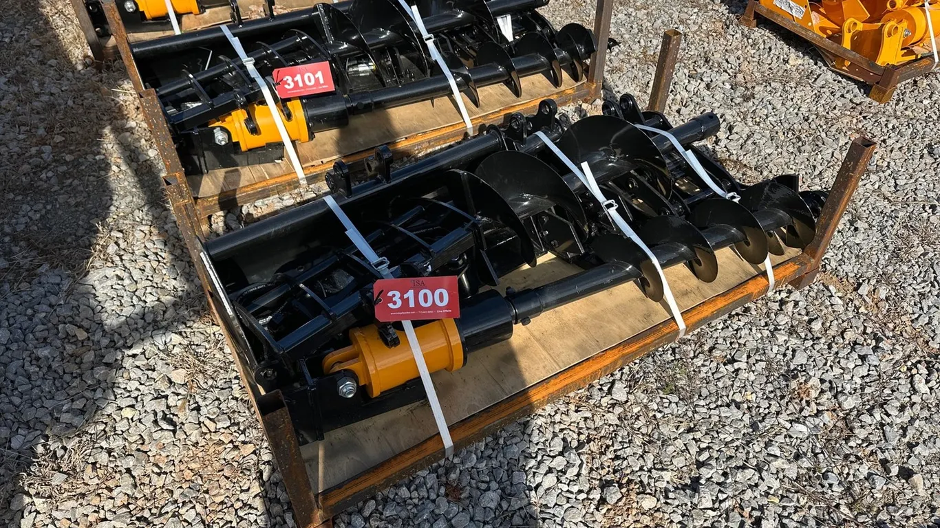 Unused Future (8) Piece Mini Excavator Set