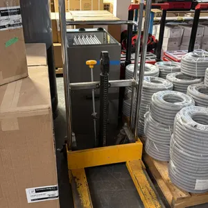 HYDRAULIC PLATFORM STACKER - 400 KG CAPACITY